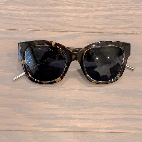 NWT Dior Very Dior 1 Women's Cat Eye Sunglasses in Havana - Picture 4 of 12